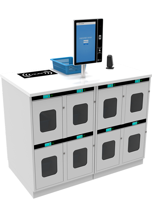 Intelligent drug distribution bilateral window cabinet