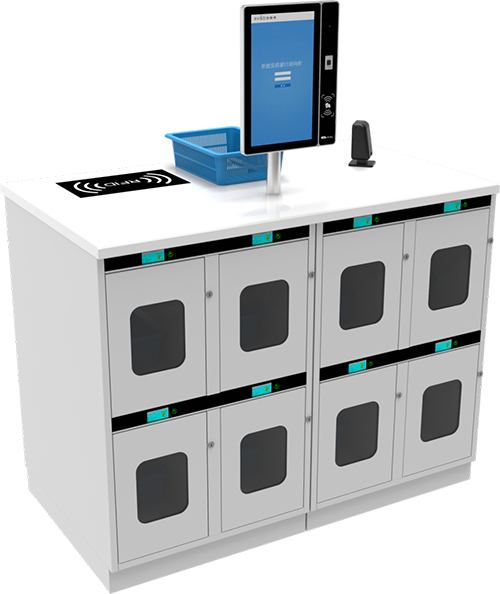 Intelligent drug distribution bilateral window cabinet